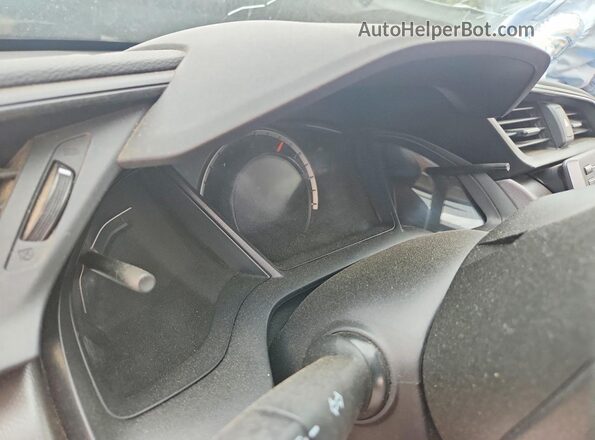19XFC2F50GE034862 2016 HONDA CIVIC Белый Вид щитка приборов