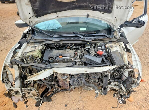 19XFC2F50GE034862 2016 HONDA CIVIC Белый Вид задней части салона