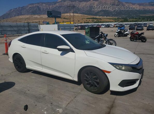 19XFC2F50GE054769 2016 HONDA CIVIC White Передня права чверть