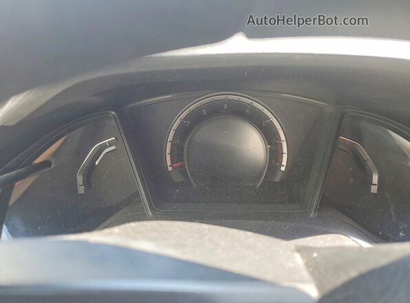 19XFC2F50GE054769 2016 HONDA CIVIC White Вид щитка приладів
