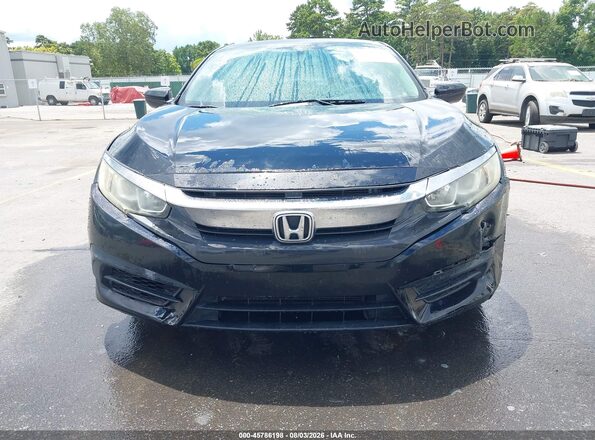 19XFC2F50GE070339 2016 HONDA CIVIC Black Սարքավորումների վահանակի տեսք