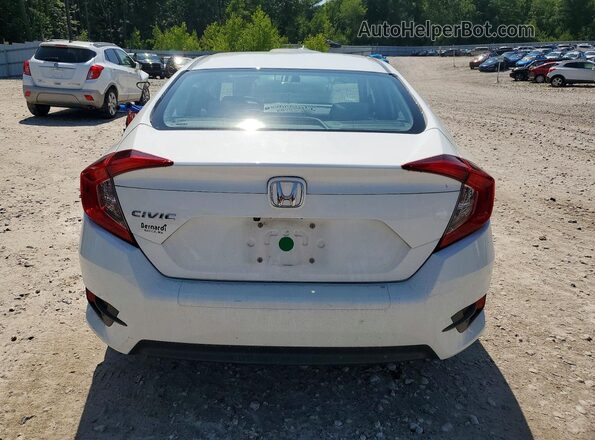 19XFC2F50GE207764 2016 HONDA CIVIC White Widok z tyłu