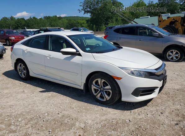 19XFC2F50GE207764 2016 HONDA CIVIC White Przód prawy