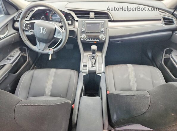 19XFC2F50GE212768 2016 HONDA CIVIC Black Widok deski rozdzielczej