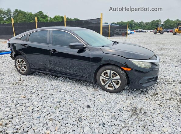 19XFC2F50GE212768 2016 HONDA CIVIC Black Przód prawy