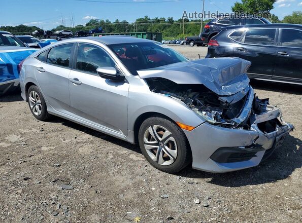 19XFC2F50GE239582 2016 HONDA CIVIC Silver Front right