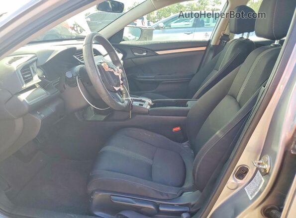 19XFC2F50GE239582 2016 HONDA CIVIC Silver Front interior view