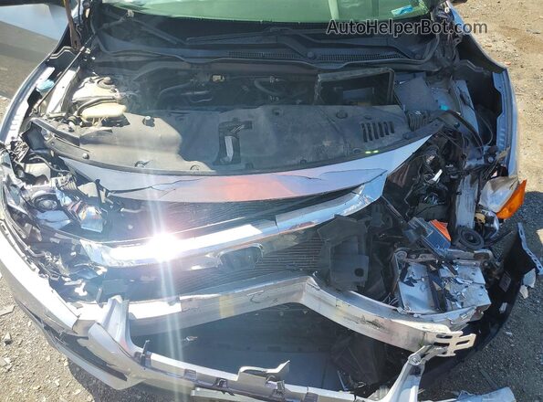 19XFC2F50GE239582 2016 HONDA CIVIC Silver Rear interior view