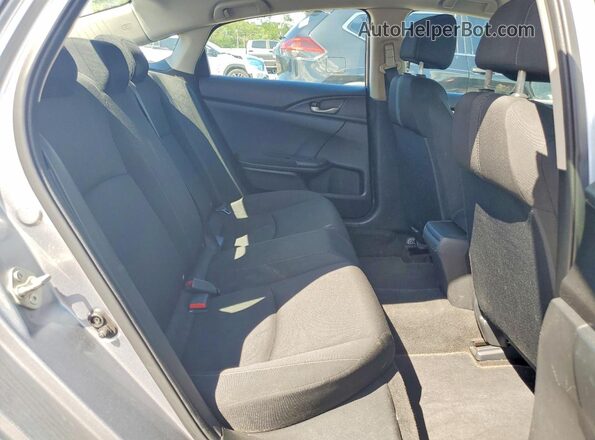 19XFC2F50GE239582 2016 HONDA CIVIC Silver Rear seats view