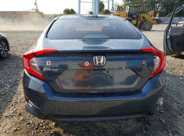 19XFC2F50GE239985 2016 HONDA CIVIC Угольный Вид сзади
