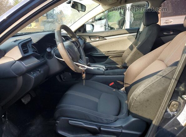 19XFC2F50GE239985 2016 HONDA CIVIC Угольный Вид салона спереди