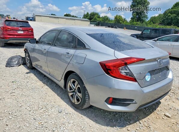 19XFC2F50GE242255 2016 HONDA CIVIC Silver Հետևի ձախ