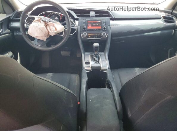 19XFC2F50GE242255 2016 HONDA CIVIC Silver Առջևի վահանակի տեսք