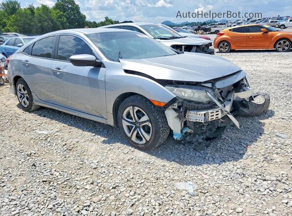 19XFC2F50GE242255 2016 HONDA CIVIC Silver Առջևի աջ