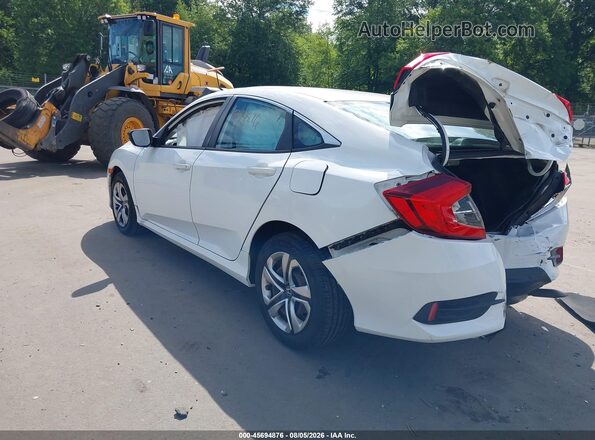 19XFC2F50GE242921 2016 HONDA CIVIC White Հետևի ձախ