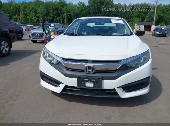 19XFC2F50GE242921 2016 HONDA CIVIC White Սարքավորումների վահանակի տեսք