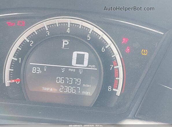 19XFC2F50GE242921 2016 HONDA CIVIC White 