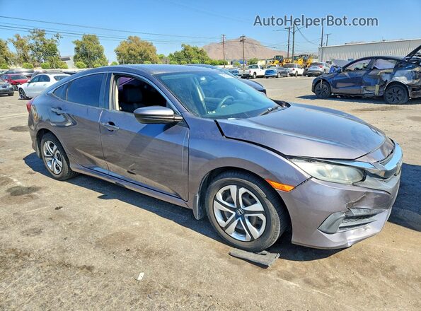 19XFC2F50GE244717 2016 HONDA CIVIC Gray Առջևի աջ
