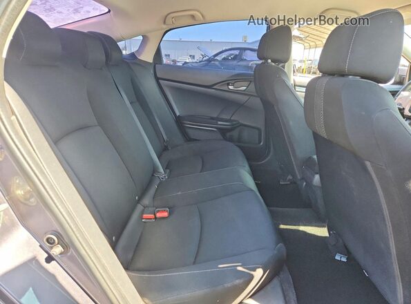 19XFC2F50GE244717 2016 HONDA CIVIC Gray Հետևի նստատեղերի տեսք