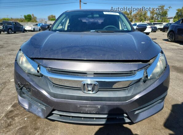 19XFC2F50GE244717 2016 HONDA CIVIC Gray Դիմացի տեսք