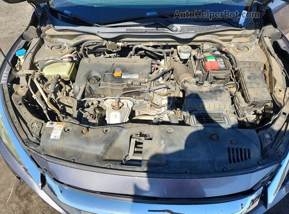 19XFC2F50GE244717 2016 HONDA CIVIC Gray Սալոնի հետևի տեսք