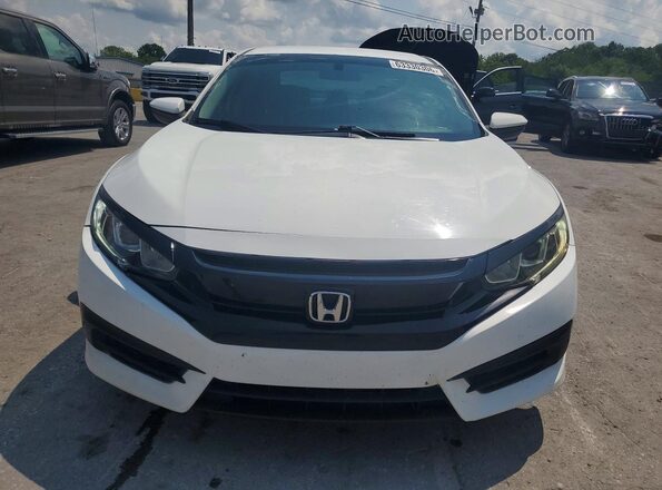 19XFC2F50HE001670 2017 HONDA CIVIC White Դիմացի տեսք