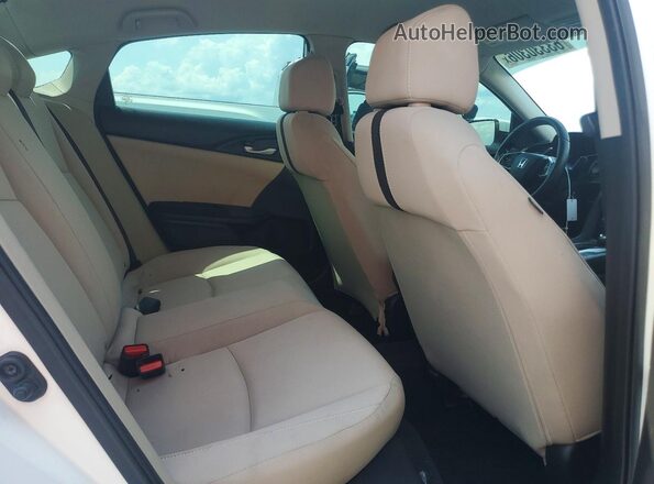 19XFC2F50HE001670 2017 HONDA CIVIC White Հետևի նստատեղերի տեսք