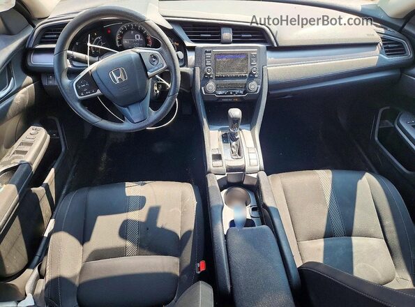 19XFC2F50HE005167 2017 HONDA CIVIC Black Առջևի վահանակի տեսք