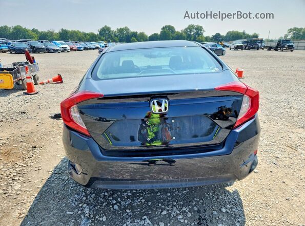 19XFC2F50HE005167 2017 HONDA CIVIC Black Հետևի տեսք