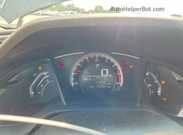 19XFC2F50HE005167 2017 HONDA CIVIC Black Սարքավորումների վահանակի տեսք
