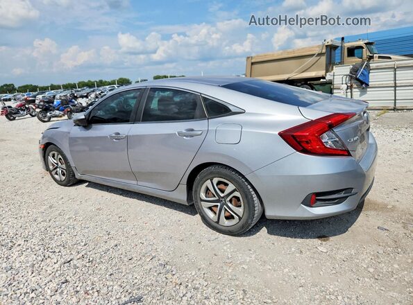 19XFC2F50HE069547 2017 HONDA CIVIC Silver Rear left