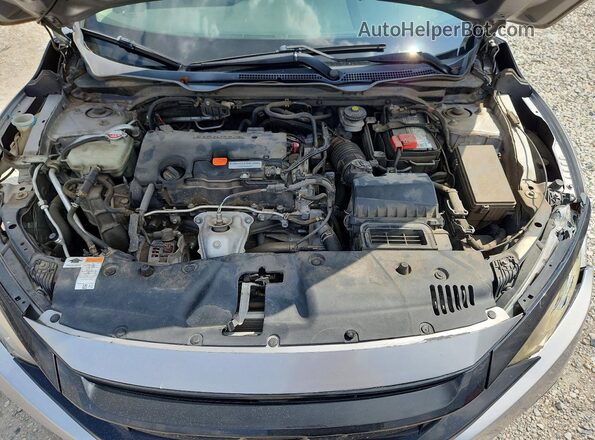 19XFC2F50HE069547 2017 HONDA CIVIC Silver Rear interior view