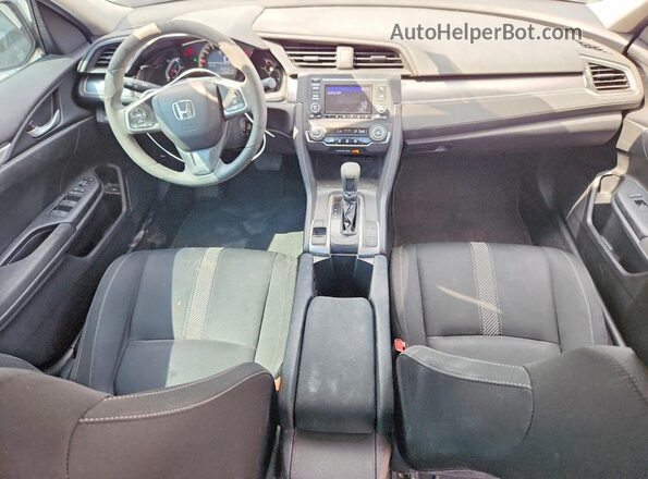 19XFC2F50HE069547 2017 HONDA CIVIC Silver Dashboard view