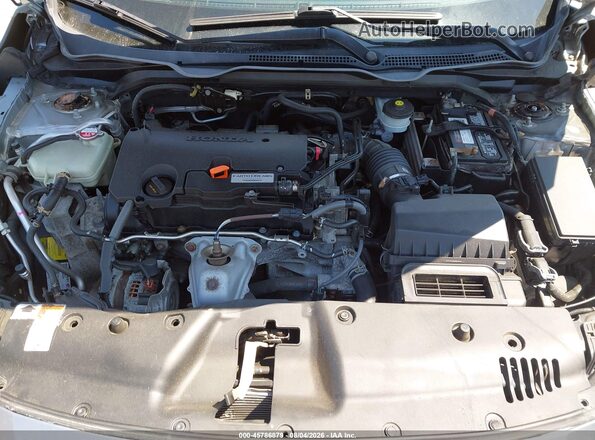 19XFC2F50HE228292 2017 HONDA CIVIC Silver Widok z tyłu
