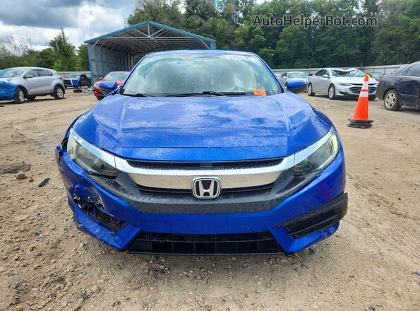 19XFC2F50JE017860 2018 HONDA CIVIC Blue Vista frontal