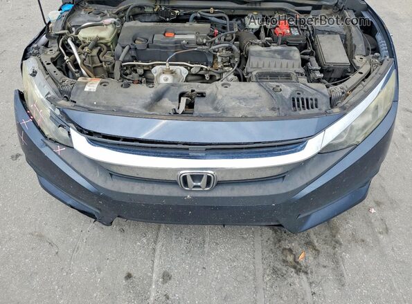 19XFC2F50JE033265 2018 HONDA CIVIC Серый Вид задней части салона