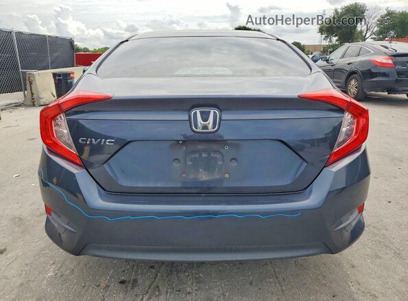 19XFC2F50JE033265 2018 HONDA CIVIC Серый Вид сзади