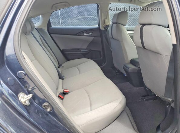 19XFC2F50JE033265 2018 HONDA CIVIC Серый Вид задних сидений