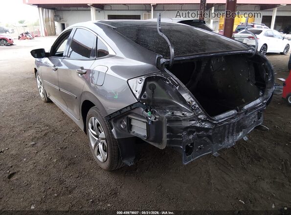 19XFC2F51GE006360 2016 HONDA CIVIC Gray Հետևի ձախ