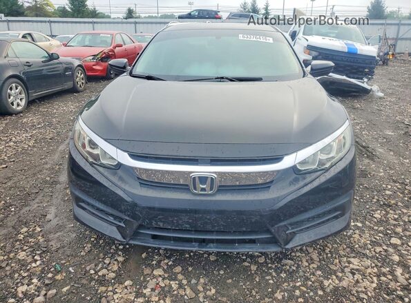 19XFC2F51GE006598 2016 HONDA CIVIC Black Widok z przodu