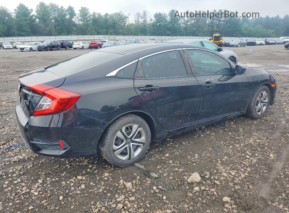 19XFC2F51GE006598 2016 HONDA CIVIC Black Tył prawy