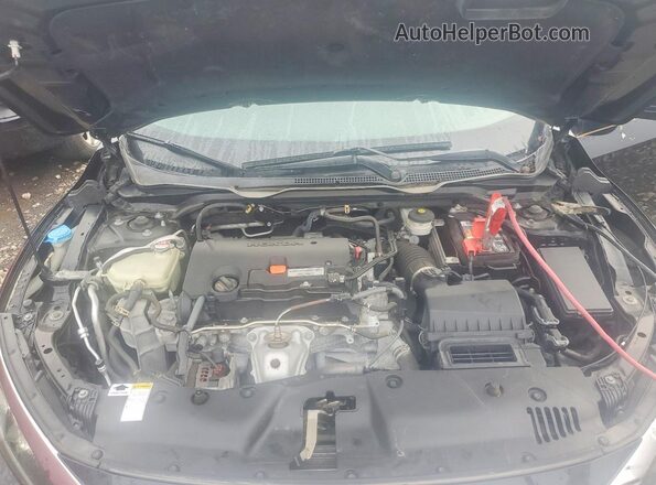 19XFC2F51GE006598 2016 HONDA CIVIC Black Widok wnętrza z tyłu