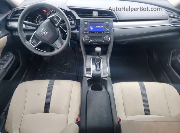 19XFC2F51GE006598 2016 HONDA CIVIC Black Widok deski rozdzielczej