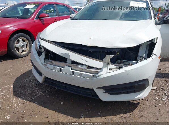 19XFC2F51GE019965 2016 HONDA CIVIC White Вид спереду