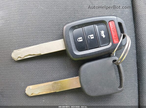 19XFC2F51GE019965 2016 HONDA CIVIC White Вид панелі приладів