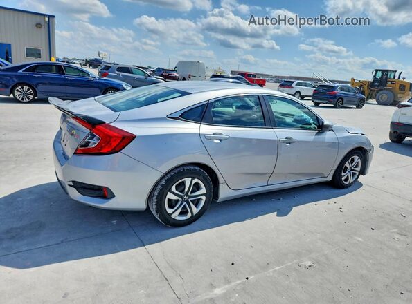 19XFC2F51GE029329 2016 HONDA CIVIC Серебряный Задняя правая четверть