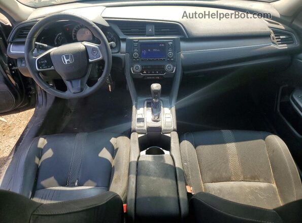 19XFC2F51GE030836 2016 HONDA CIVIC Black Widok deski rozdzielczej