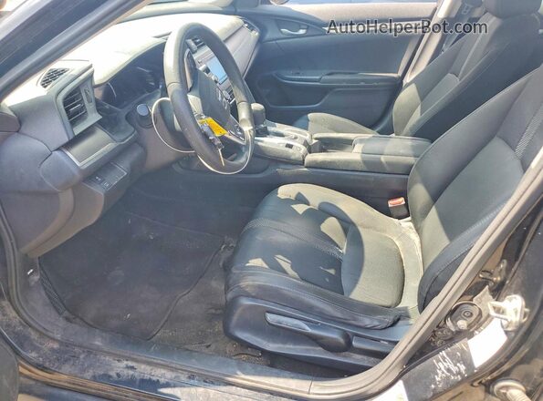 19XFC2F51GE030836 2016 HONDA CIVIC Black Widok wnętrza z przodu