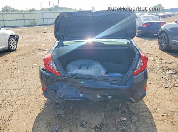 19XFC2F51GE030836 2016 HONDA CIVIC Black Widok z tyłu