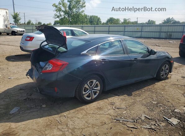 19XFC2F51GE030836 2016 HONDA CIVIC Black Tył prawy